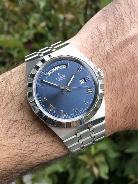 tudor royal 41mm blue